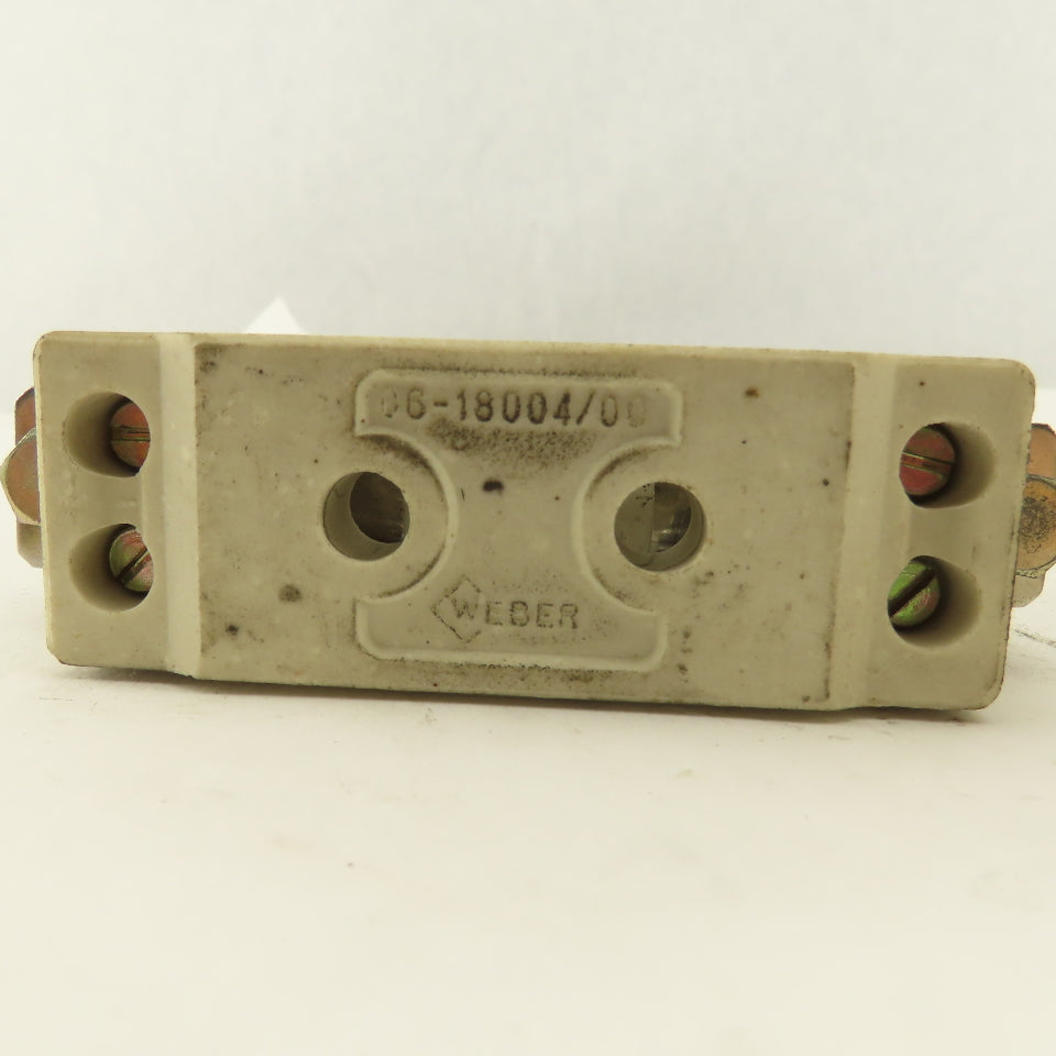 Weber Ceramic Fuse Holders 500V 100A From SCM Model Z30 Saw Lot Of 3