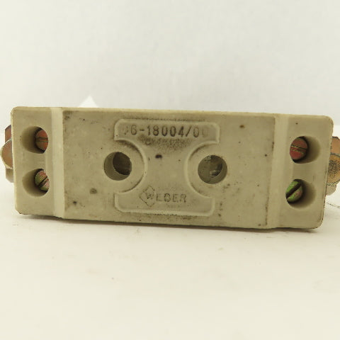 Weber Ceramic Fuse Holders 500V 100A From SCM Model Z30 Saw Lot Of 3