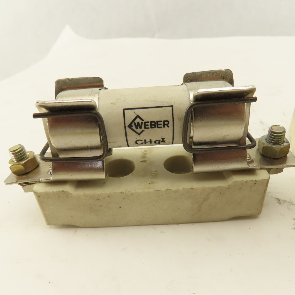 Weber Ceramic Fuse Holders 500V 100A From SCM Model Z30 Saw Lot Of 3