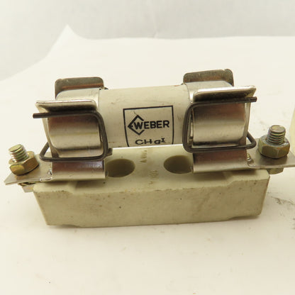 Weber Ceramic Fuse Holders 500V 100A From SCM Model Z30 Saw Lot Of 3