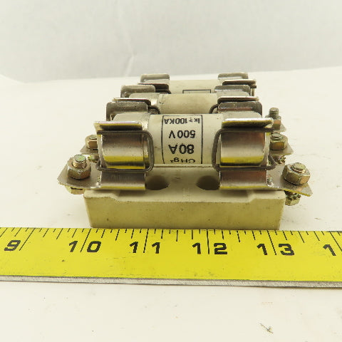 Weber Ceramic Fuse Holders 500V 100A From SCM Model Z30 Saw Lot Of 3