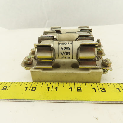 Weber Ceramic Fuse Holders 500V 100A From SCM Model Z30 Saw Lot Of 3