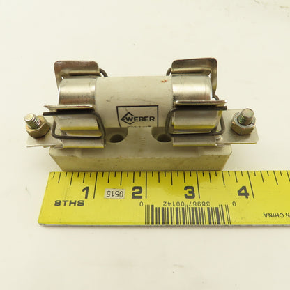 Weber Ceramic Fuse Holders 500V 100A From SCM Model Z30 Saw Lot Of 3