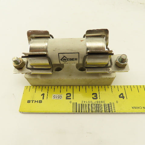 Weber Ceramic Fuse Holders 500V 100A From SCM Model Z30 Saw Lot Of 3