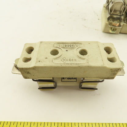 Weber Ceramic Fuse Holders 500V 100A From SCM Model Z30 Saw Lot Of 3