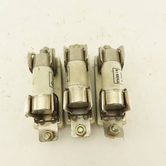 Weber Ceramic Fuse Holders 500V 100A From SCM Model Z30 Saw Lot Of 3