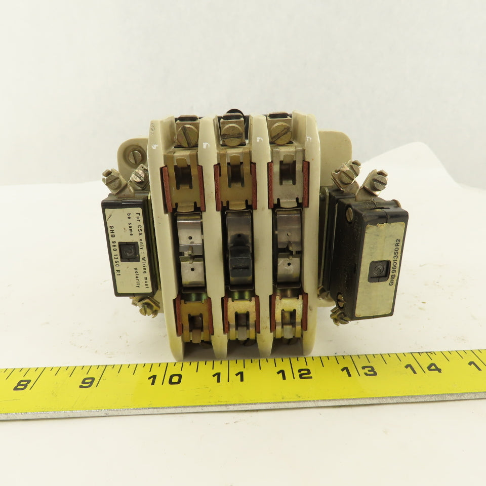 BBC Brown Boveri SLA 40 500V 34Hp 3Ph Contactor 110V Coil