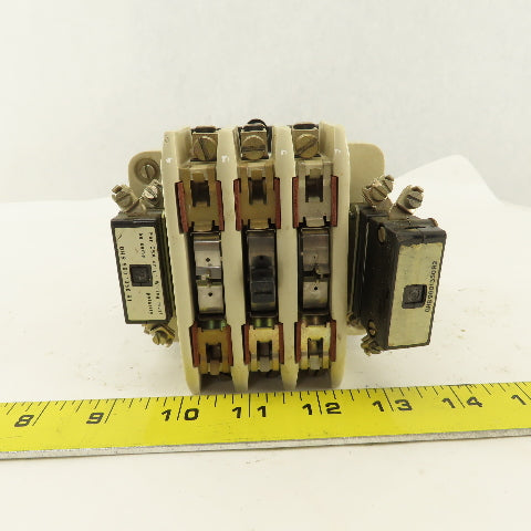 BBC Brown Boveri SLA 40 500V 34Hp 3Ph Contactor 110V Coil