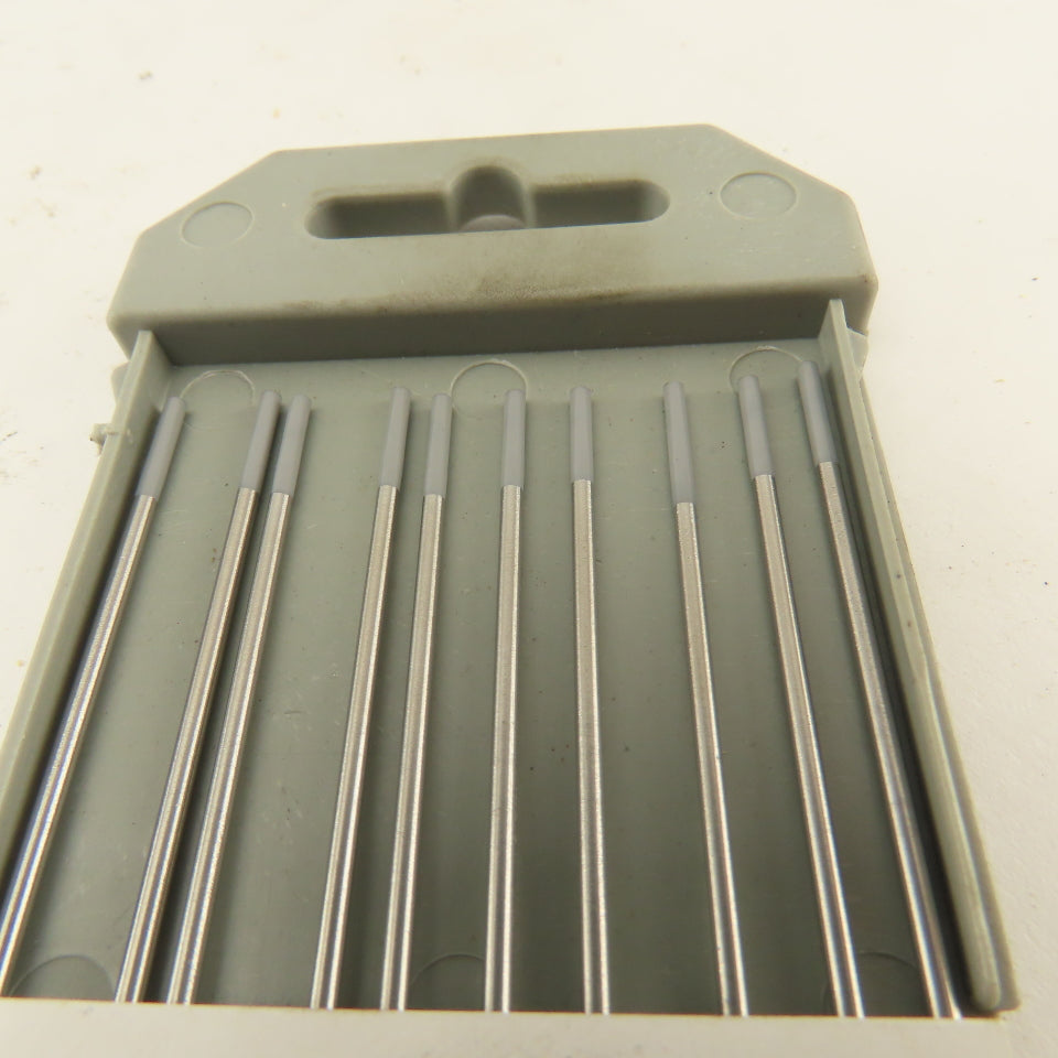 Machinery & Welder 1/16" x 7" 2% Ceriated Ground Tungsten Electrode Lot Of 10