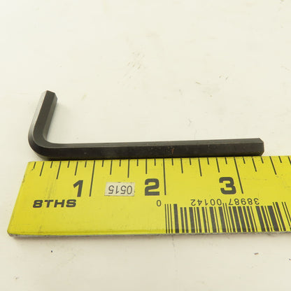 1/4  Short Arm 3" Hex Key Allen Wrench Loose Lot Of 10