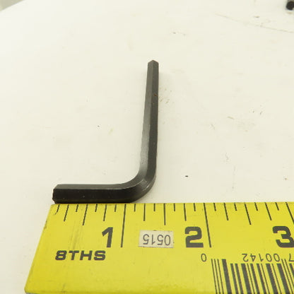 1/4  Short Arm 3" Hex Key Allen Wrench Loose Lot Of 10