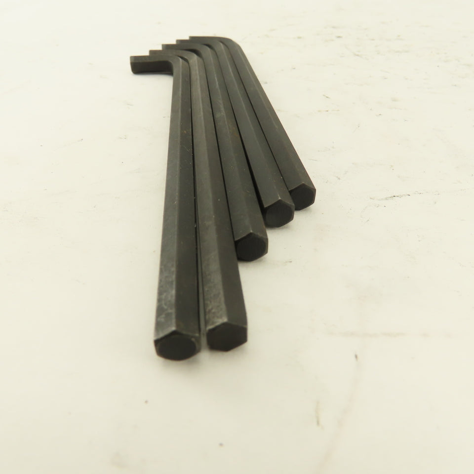 1/4  Stubby Long Arm 6" Hex Key Allen Wrench Loose Lot Of 5