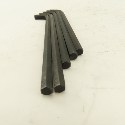 1/4  Stubby Long Arm 6" Hex Key Allen Wrench Loose Lot Of 5