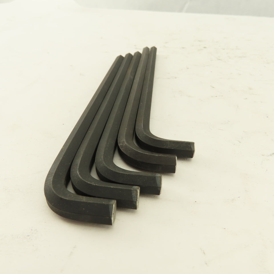 1/4  Stubby Long Arm 6" Hex Key Allen Wrench Loose Lot Of 5