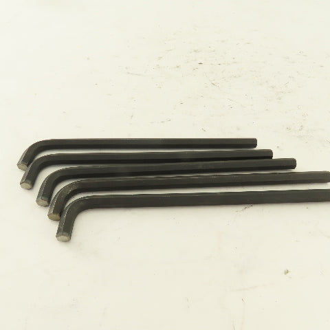 1/4  Stubby Long Arm 6" Hex Key Allen Wrench Loose Lot Of 5