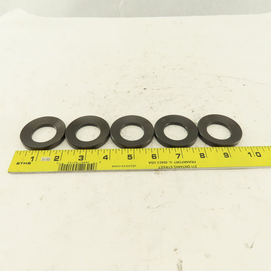 2" Bevel Washer 1-1/8" ID 9/32" Thick Lot Of 5