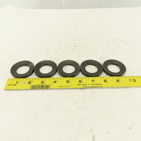 2" Bevel Washer 1-1/8" ID 9/32" Thick Lot Of 5