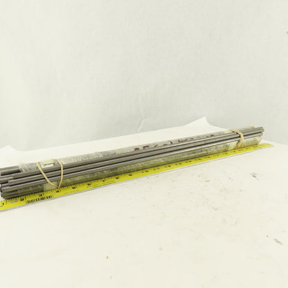 Plymouth Tube Co. 0.3130 OD x 0.1970 ID Carbon Steel Seamless Tube 22" Lot Of 33