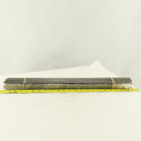 Plymouth Tube Co. 0.3130 OD x 0.1970 ID Carbon Steel Seamless Tube 22" Lot Of 30
