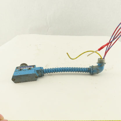 Micro Switch 09R012 125-250/480V Push Button Limit Switch