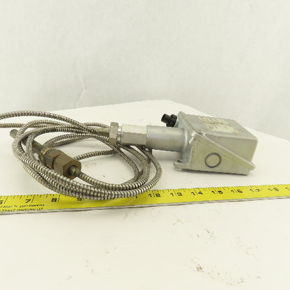 United Electric Controls F1008BC 50-650°F 480V Temperature Switch 10' Lead