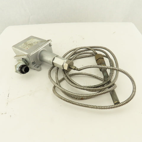 United Electric Controls F1008BC 50-650°F 480V Temperature Switch 10' Lead