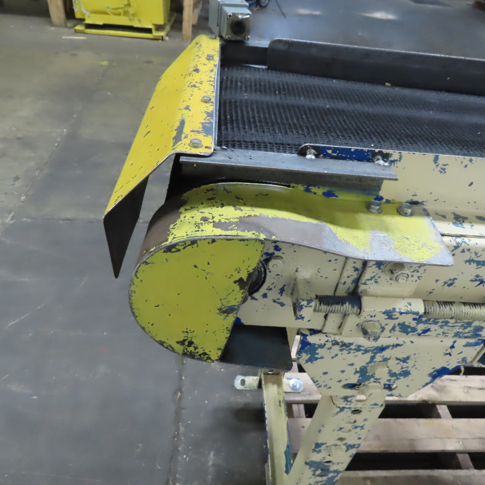 Adjustable Incline/Decline Slide Bed Conveyor 12" Belt 33FPM 63" OAL 115V 1Ph