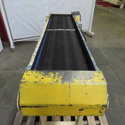 Adjustable Incline/Decline Slide Bed Conveyor 12" Belt 33FPM 63" OAL 115V 1Ph
