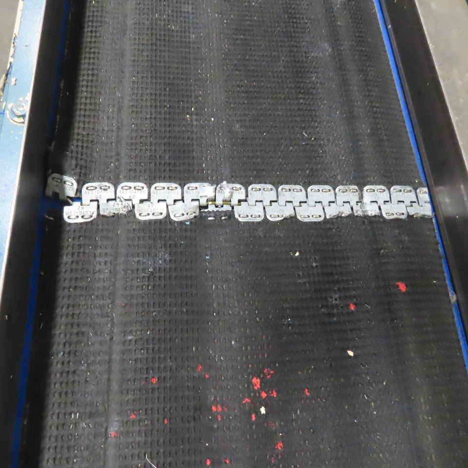 Adjustable Incline/Decline Slide Bed Conveyor 12" Belt 33FPM 63" OAL 115V 1Ph