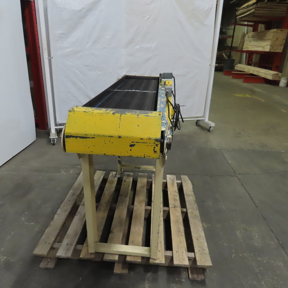 Adjustable Incline/Decline Slide Bed Conveyor 12" Belt 33FPM 63" OAL 115V 1Ph