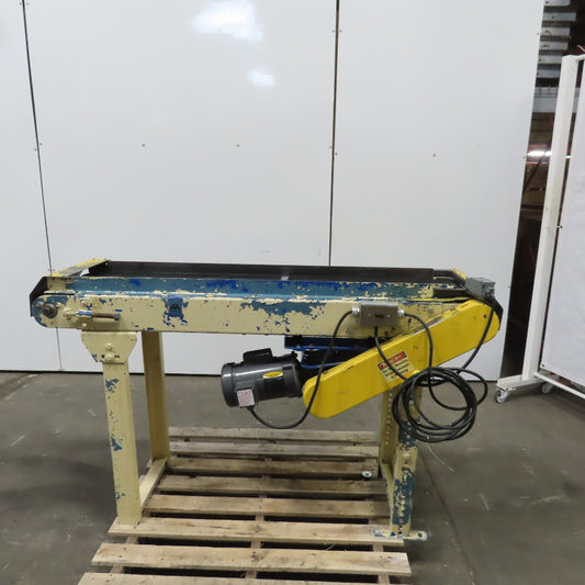 Adjustable Incline/Decline Slide Bed Conveyor 12" Belt 33FPM 63" OAL 115V 1Ph