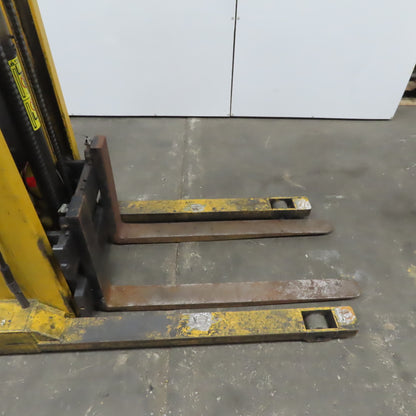 Big-Joe 2024-A5 2000LB Cap Manual Push Straddle Pallet Lift Stacker 60" Lift 12V