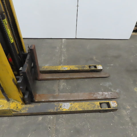 Big-Joe 2024-A5 2000LB Cap Manual Push Straddle Pallet Lift Stacker 60" Lift 12V