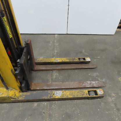 Big-Joe 2024-A5 2000LB Cap Manual Push Straddle Pallet Lift Stacker 60" Lift 12V