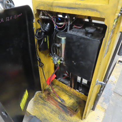 Big-Joe 2024-A5 2000LB Cap Manual Push Straddle Pallet Lift Stacker 60" Lift 12V