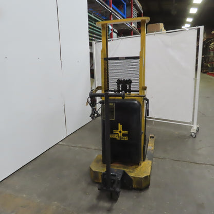 Big-Joe 2024-A5 2000LB Cap Manual Push Straddle Pallet Lift Stacker 60" Lift 12V