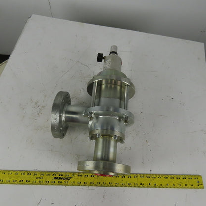 Coax HPB65NC 2-1/2 Flange Mount Air Piloted Shutoff Valve Unit