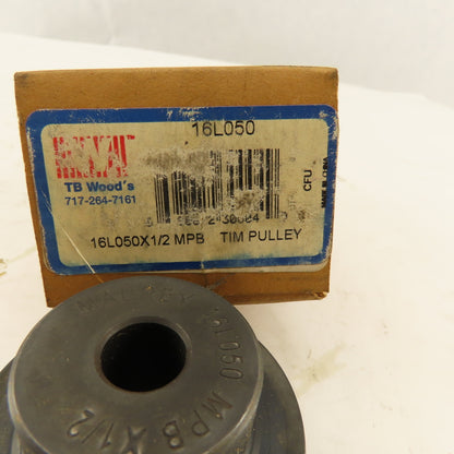 TB Woods 16L050X1/2 MPB 1/2" Synchronous Belt Sprocket 1/2" Bore