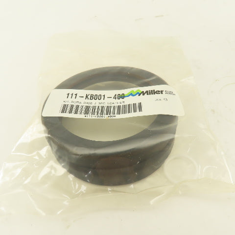 Miller Fluid Power 111-KB001-400 4" Bore Leather 3 Piece Seal Kit