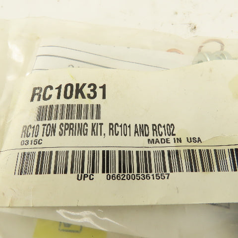 Enerpac RC10K31 RC10 Ton Spring Kit For RC101, RC102 Double Acting Cylinder