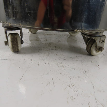 24 Gallon Stainless General Purpose Pressure Vessel Tank 80 PSI W/Casters