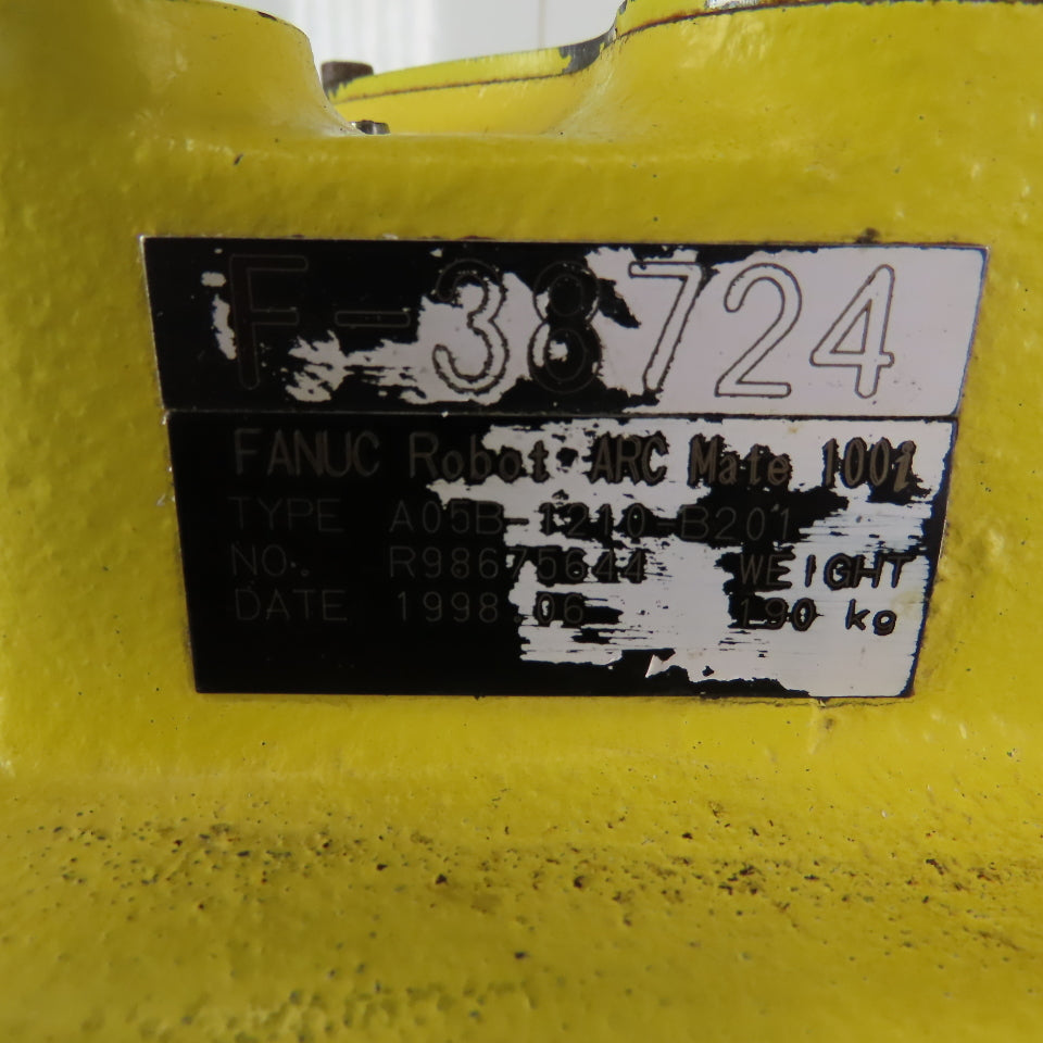 Fanuc A05B-1210-B201 Arc Mate 100i Robotic Manipulator Floor Casting Assembly