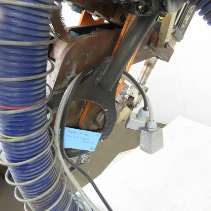 RoMan Tolomatic TRU79BX Water Cooled Spot Welder 8" Throat Servo Controlled 650V
