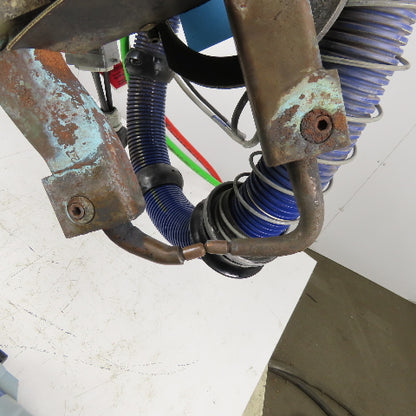 RoMan Tolomatic TRU79BX Water Cooled Spot Welder 8" Throat Servo Controlled 650V