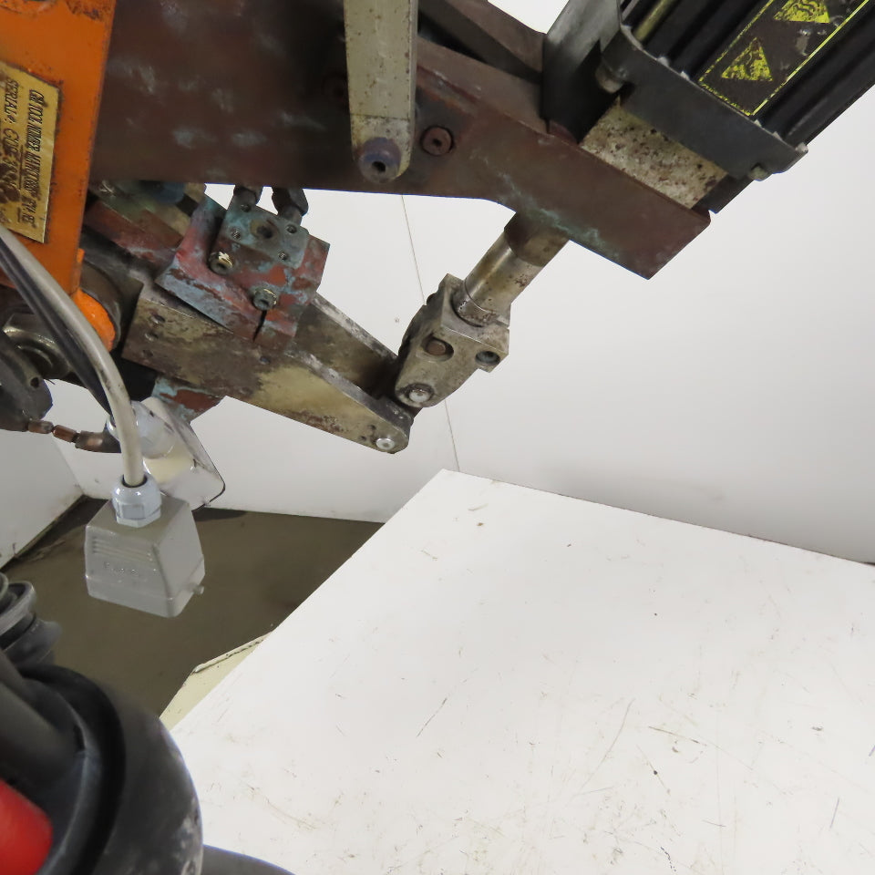 RoMan Tolomatic TRU79BX Water Cooled Spot Welder 8" Throat Servo Controlled 650V