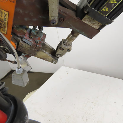 RoMan Tolomatic TRU79BX Water Cooled Spot Welder 8" Throat Servo Controlled 650V