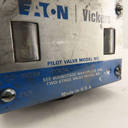 Vickers DG4S4L-012C-B-60 Hydraulic Pilot Valve Body