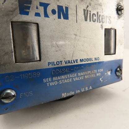 Vickers DG4S4L-012C-B-60 Hydraulic Pilot Valve Body