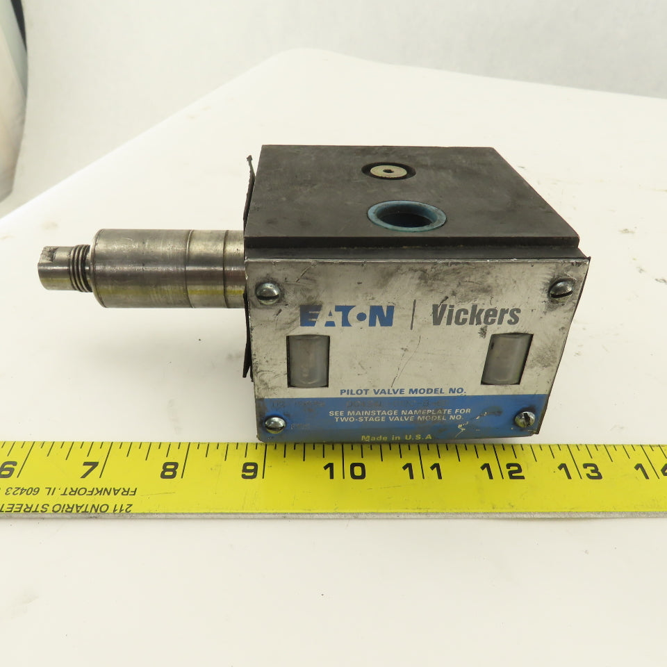 Vickers DG4S4L-012C-B-60 Hydraulic Pilot Valve Body