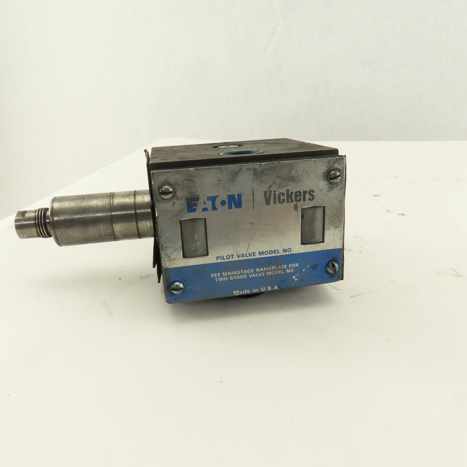 Vickers DG4S4L-012C-B-60 Hydraulic Pilot Valve Body
